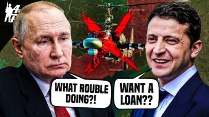 Russian Economy is on Fire! | Two Russian KA-52 Choppers