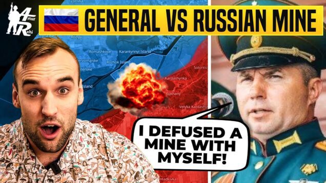 Russian General BLEW UP on his own Mine! | Ukrainian