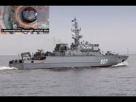 Russian Minesweeper “”Aleksandr Obukhov” Damaged by GUR Sabotage!
