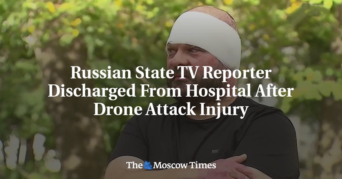 Russian State TV Reporter Discharged From Hospital After Drone Attack Injury