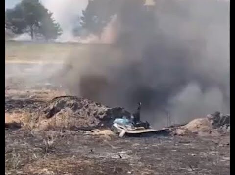 Russian Su-34 Crashes During Training Flight in Volgograd Region