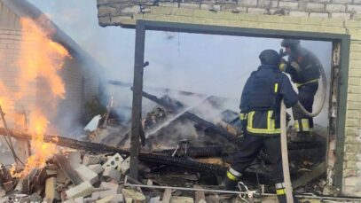 Russian artillery strikes kill three in Kherson, wound a child