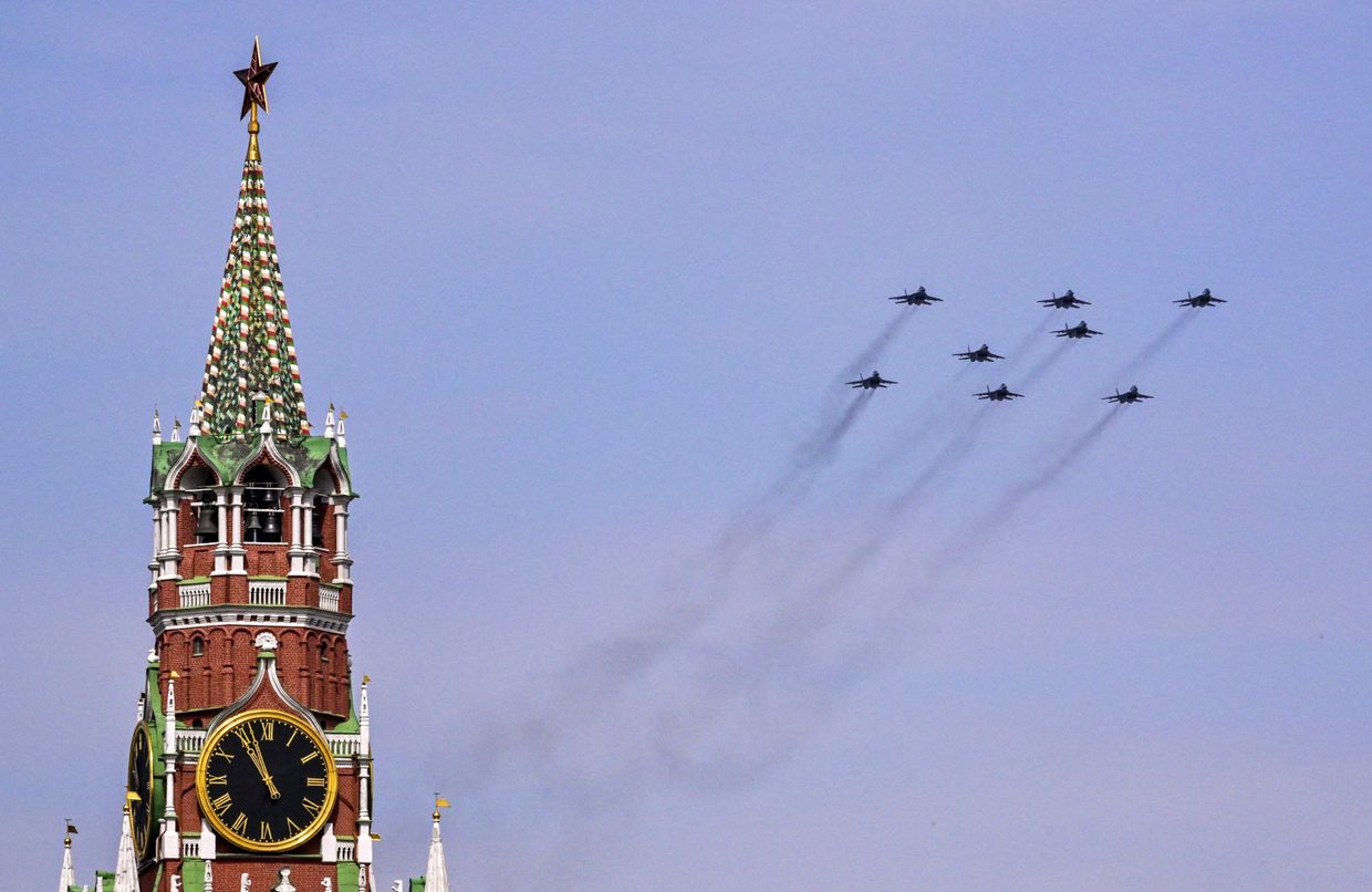 Russian fighter jets likely left Belarus, monitoring group says