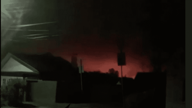 Russian weapons depot storing North Korean shells, missiles set ablaze