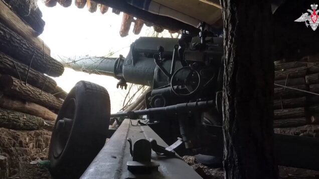 Russians Use D-74 122mm Guns Possibly from Allied Nations