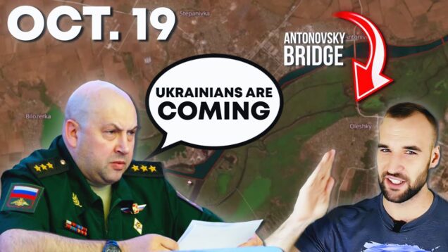 Russians are retreating from Kherson