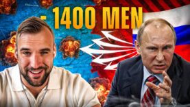 Russians lost 1400 Men Today! Attacks on All Fronts |