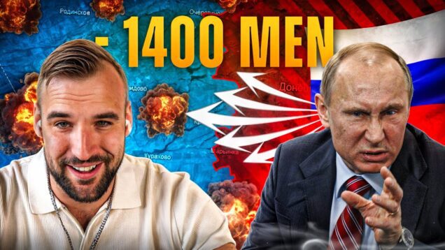 Russians lost 1400 Men Today! Attacks on All Fronts |