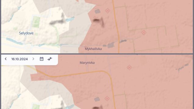 Russians try to encircle Donetsk’s Selydove, targeting nearby Vyshneve with