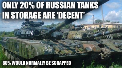 Russia’s Looming Serious Tank Shortage – Tank Count Using Latest