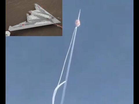 Russia’s New Su-70 Stealth Drone Shot Down in Friendly Fire!