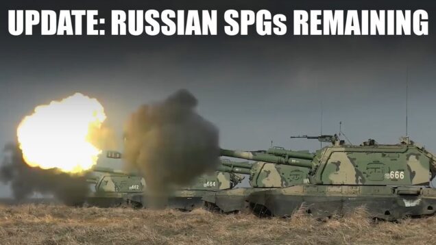 Russia’s Remaining Self Propelled Artillery in Storage, and what it