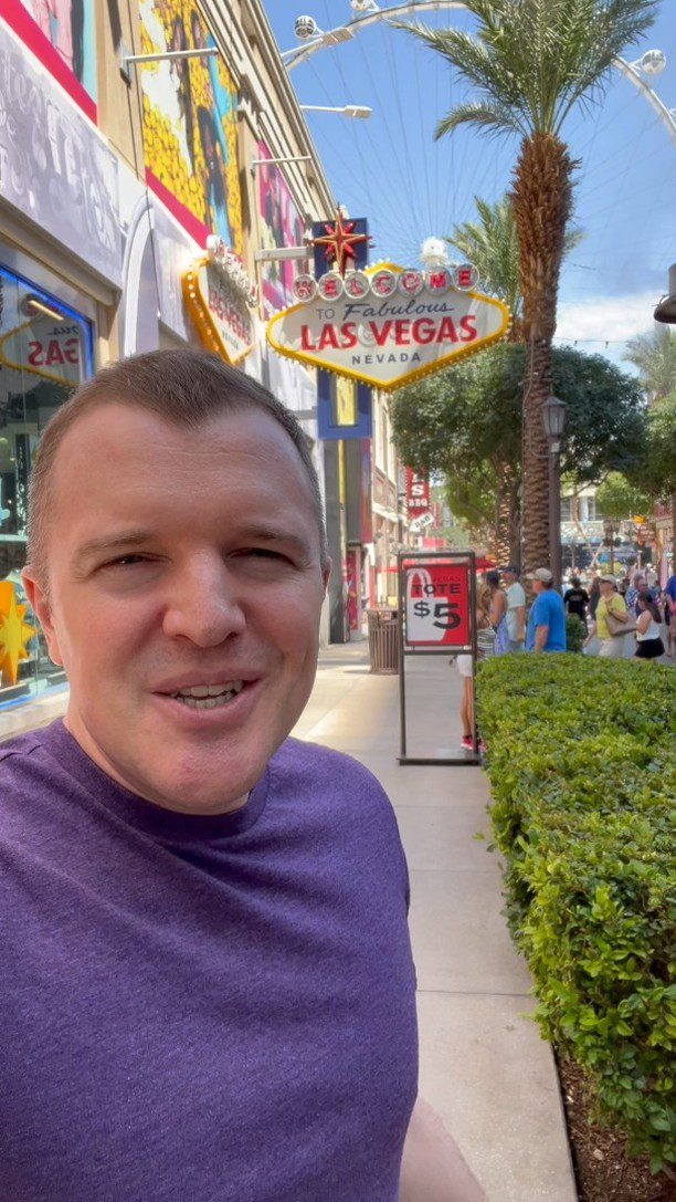 Ryan McBeth visited me in Las Vegas!