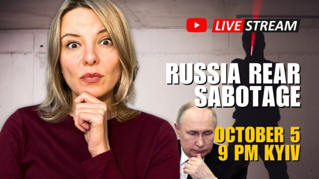 SABOTAGE IN THE RUSSIAN REAR Q&A with @AnnafromUkraine