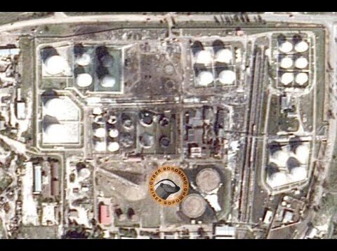Satellite Imagery Shows Nine Oil Tanks Destroyed at Feodosia Oil