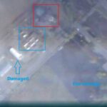 Satellite Imagery of Khanskaya Air Base (Ammo Storage Hit) and Shahed Warehouse After Drone Strike