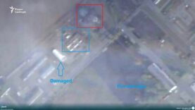 Satellite Imagery of Khanskaya Air Base (Ammo Storage Hit) and
