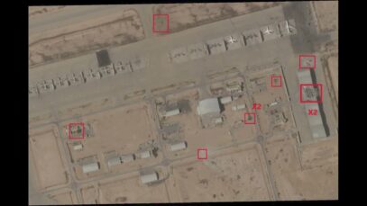 Satellite Imagery of Nevatim Airbase Shows Damage to Hanger After