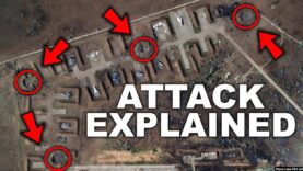 Satellite Pics Show Massive Strike on Russian Airbase in Crimea