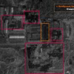 satellite imagery backs ukrainian claims successful strike russian drone facility military warehouses oktyabrsky krasnodar krai 11 october 2024