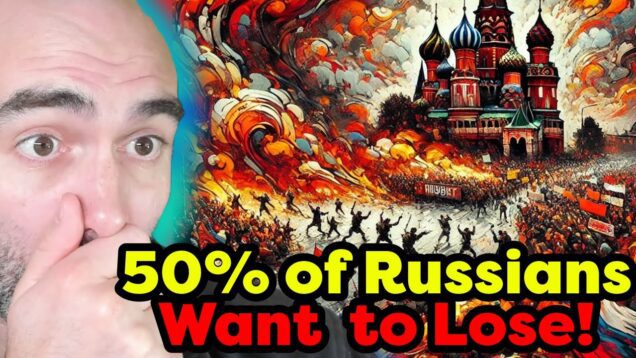 Shocking Poll: 50% of Russians WANT Russia to Lose!