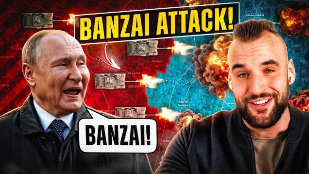 Suicidal Russian Tank Attack Launched by Putin! | Ukraine War