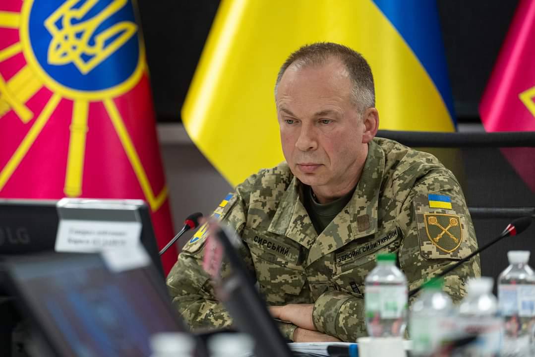 oleksandr syrskyi 21st meeting contact group ukraine's defense april 2024 credit telegram/syrskyi