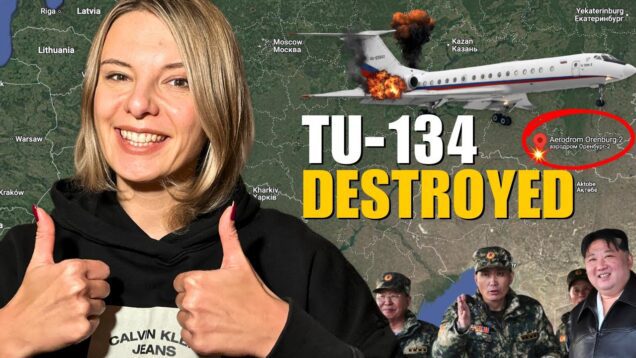 TU-134 DESTROYED IN ORENBURG, NORTH KOREAN TROOPS SUPPORT RUSSIA Vlog
