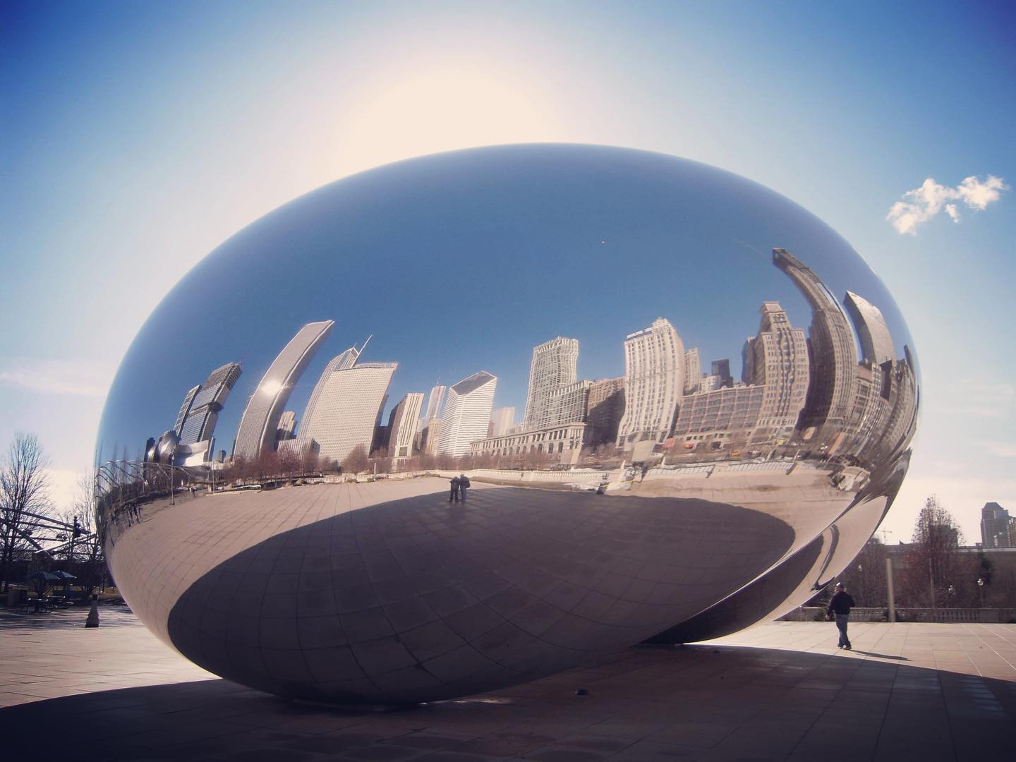 “The Bean” of Millennium Park.