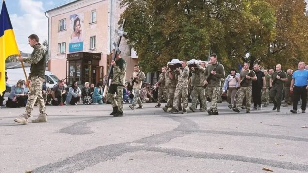 The commander of the Ukrainian 186th Territorial Defense Battalion took