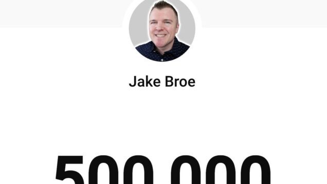 This YouTube channel community has now hit 500,000 subscribers! Thank