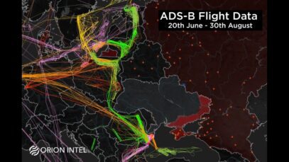 Tracking NATO’s ISR Flights Near Ukraine — June Until August