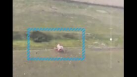 Two Russian BMPs Hit Mines in the Same Spot in