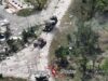 Two Russian Tanks Destroyed by Very Accurate Artillery in Krasnohorivka