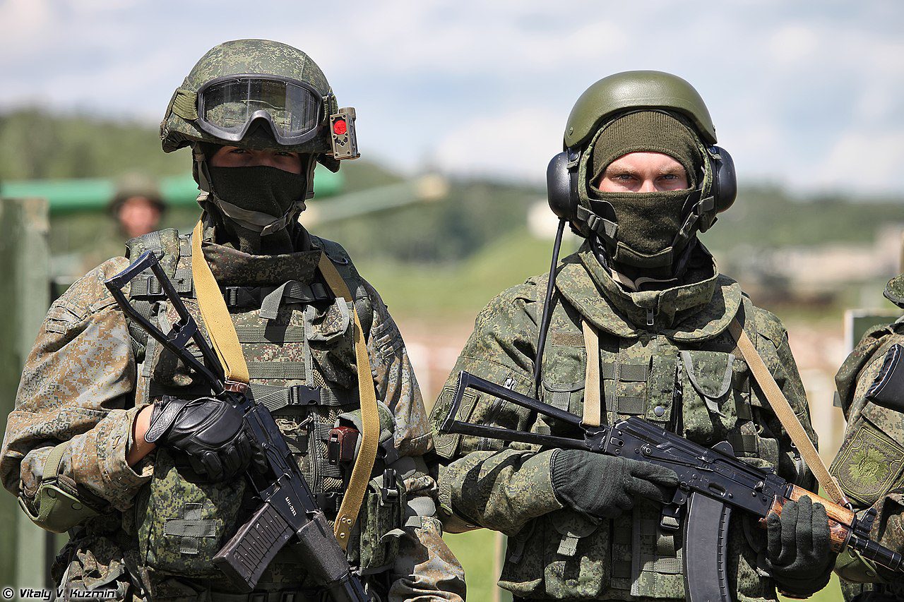 Russian soldiers, illustrative image. Photo via Wikimedia.