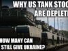 US Tanks in Storage – Several Hundred Less Tanks in