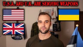 U.S.A. and U.K. are sending weapons to Ukraine