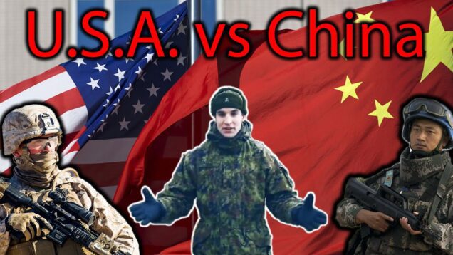 U.S.A. vs China (Estonian Soldier reacts)