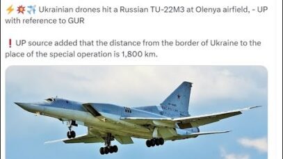 Ukraine Hits Olenya Air Base Near Finland with Drones (1,800KM