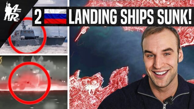 Ukraine Sank Two Russian Landing Ships! | Ukrainian War Update