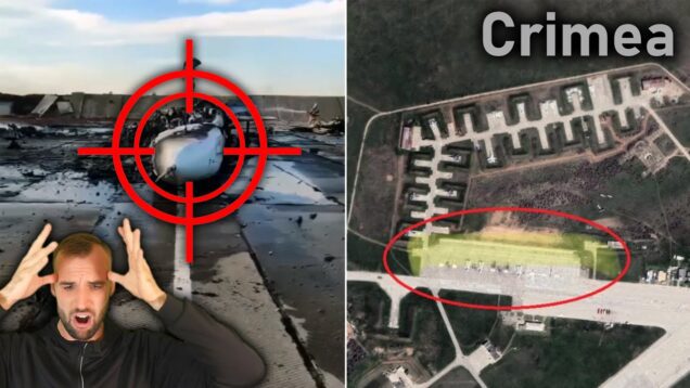 Ukraine attacked a Russian base in Crimea