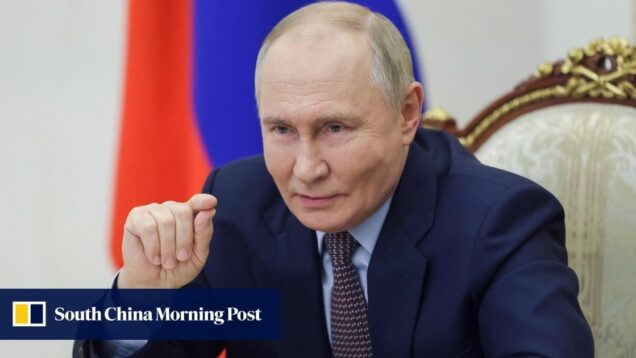 Ukraine claims cyberattack that blocked Russian state TV online on