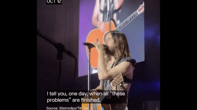 Ukraine’s Foreign Ministry rebukes singer Jared Leto for minimizing war