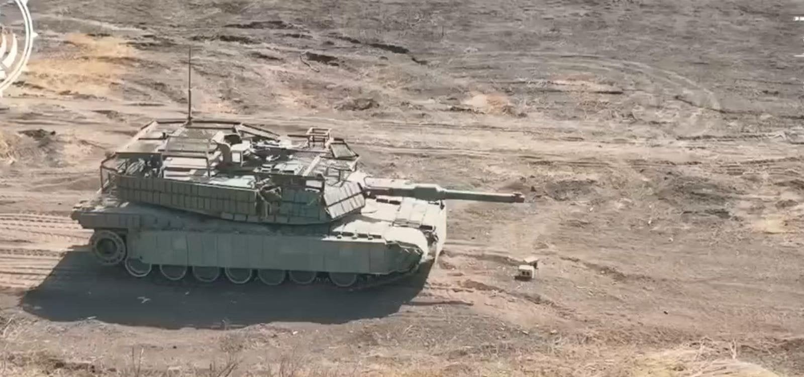 Ukraine’s Up-Armored, Drone-Jamming M-1A1 Abrams Tanks Are The Ultimate M-1A1s