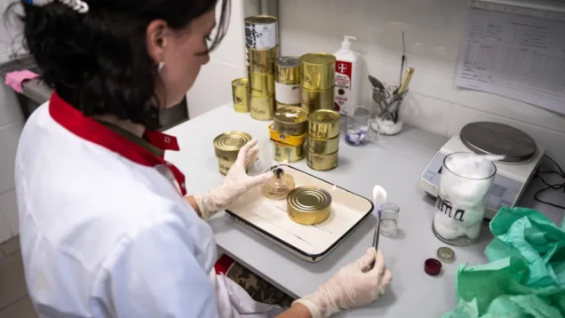 Ukrainian Armed Forces received 11,000 cans of inedible canned meat