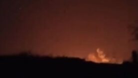 Ukrainian Drones Hit Russian Oil Facility in Rovenky