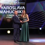 Ukrainian high jumper Yaroslava Mahuchikh wins Europe’s women's Athlete of the Year award