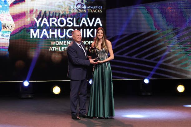 Ukrainian high jumper Yaroslava Mahuchikh wins Europe’s women's Athlete of the Year award