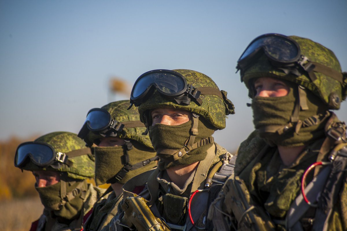 Russian soldiers, illustrative image. Photo via Wikimedia.