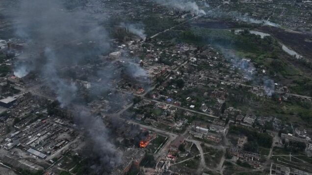 Ukrainian military denies reports of Russian seizure of Vovchansk aggregate